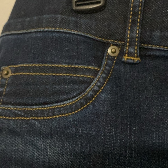 NWT SPANX WO SIZE XL MIDNIGHT BLUE FLARE LEGGING JEAN PULL ON PANTS - Picture 8 of 11